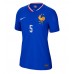 Maglie da calcio Francia Jules Kounde #5 Prima Maglia Femminile Europei 2024 Manica Corta